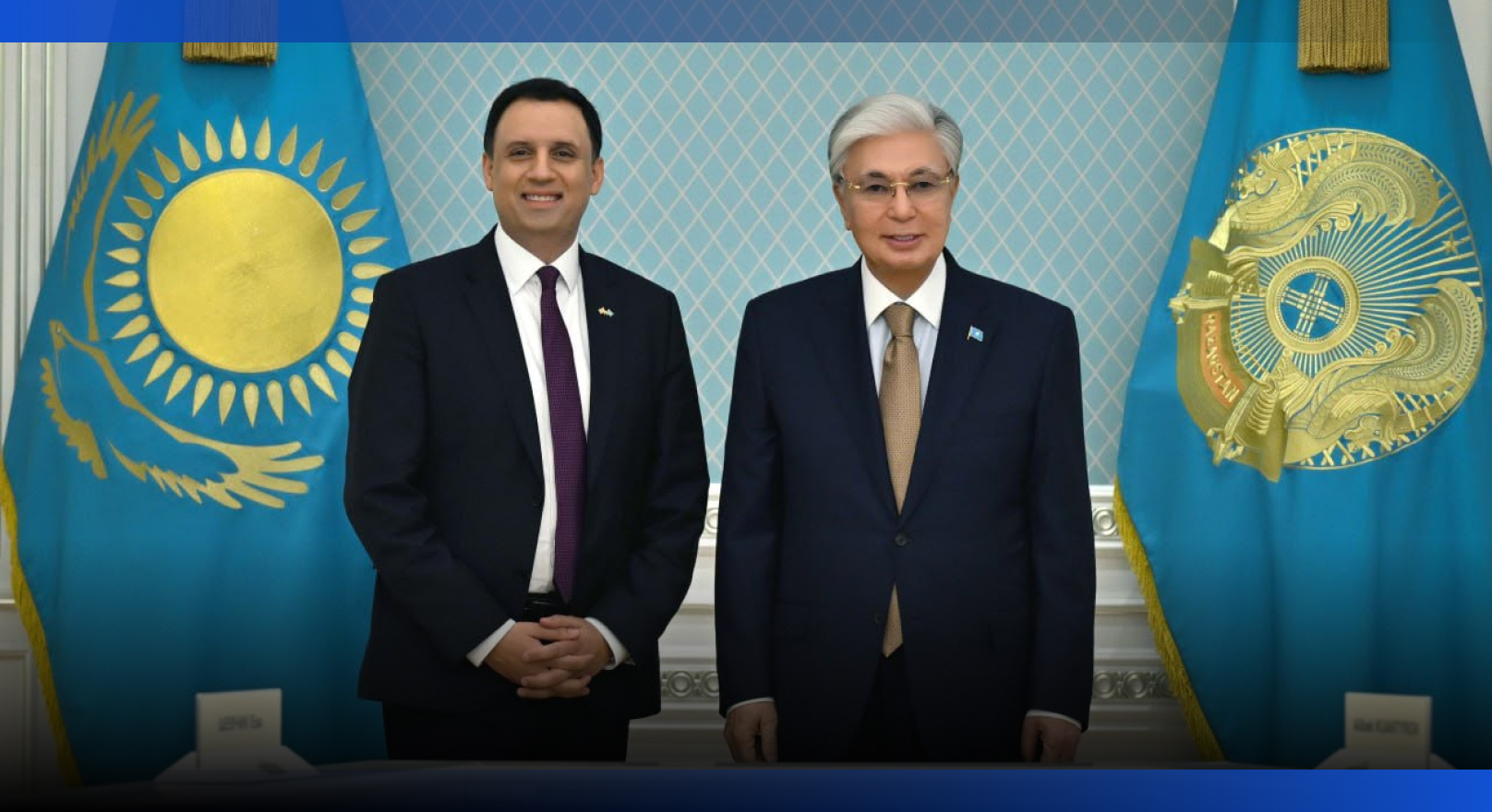 Image for Қасым-Жомарт Тоқаев Ұлыбританияның Сауда жөніндегі мемлекеттік министрін қабылдады 